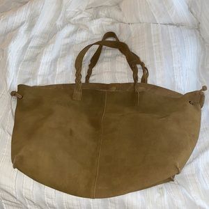 Sundown wilds suede bag.